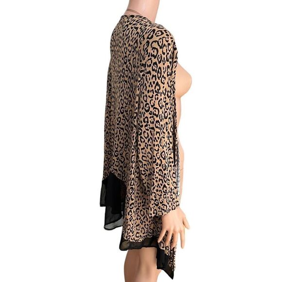 Lane Bryant animal print open front cardigan size 18/20 - Picture 2 of 6